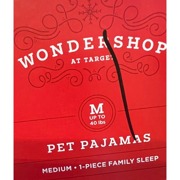 Wondershop Medium Pet Dog Pajamas NWOT - Picture 3 of 4